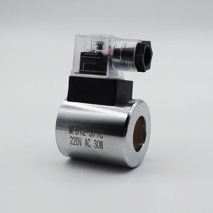 液压电磁阀线圈MFB12-37YC MFZ12-37YC 电磁阀控制阀 内径23高51