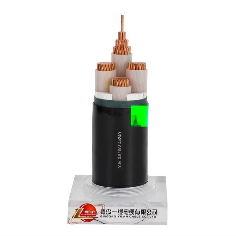 YJV低压电力电缆2/3/4/5芯70/95/120/150/240平方三相电缆