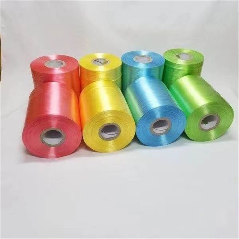 全新料厂家直供机用PE自动结束带塑料28#7色可选捆扎绳纸箱捆扎绳