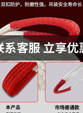 扁平吊装带8吨2米3米4米5米6米8米10米长起重吊带3吨5吨1吨10吨2t