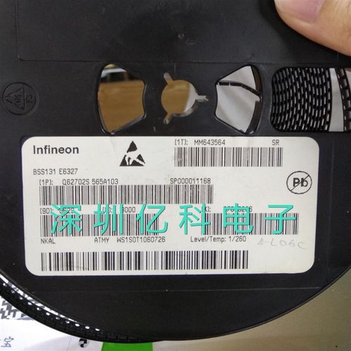 进口原装BSS131 E6327 丝印SRs 贴片MOS场效应管 三极管 SOT-23