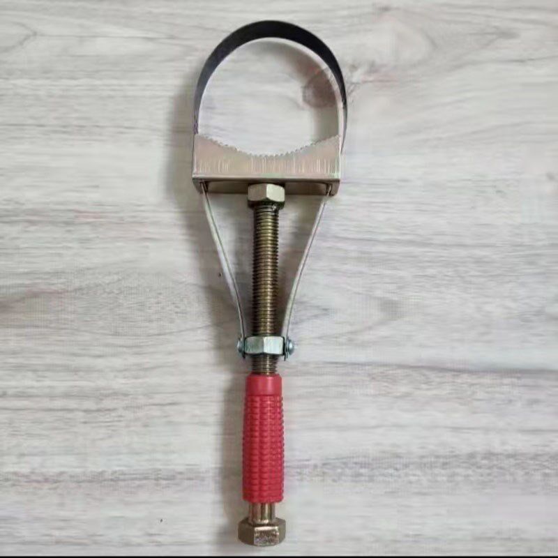 机油滤芯扳手滤清器换机油拆装工具可调元宝式汽车机油格钢带扳手