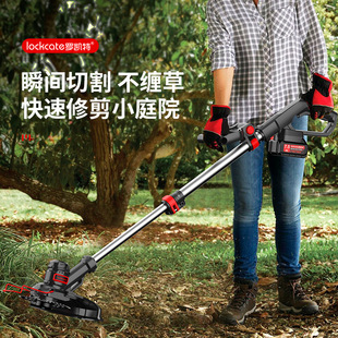 电动割草机锂电除草机多功能小型家用手持锂电打草机充电锄草
