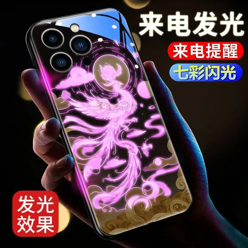 适用凤凰朝月发光/////oppo来电闪手
