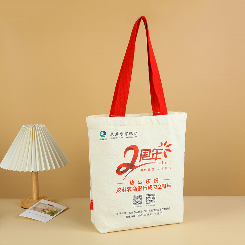 直供帆布包帆布袋定制手提单肩购物袋广告大容量漆画LOGO