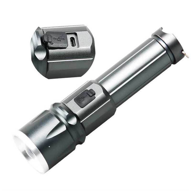 5000LM Zoomable XML T6 LyED Flashlight Torch Light手电筒