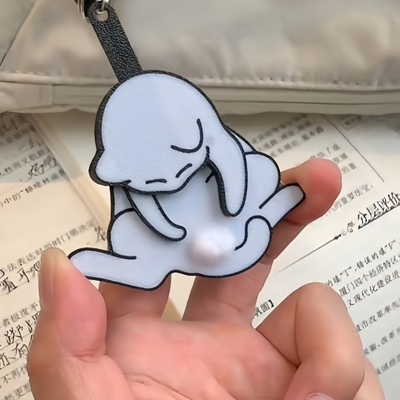 网红爆款玩蛋蛋的猫搞怪钥匙扣