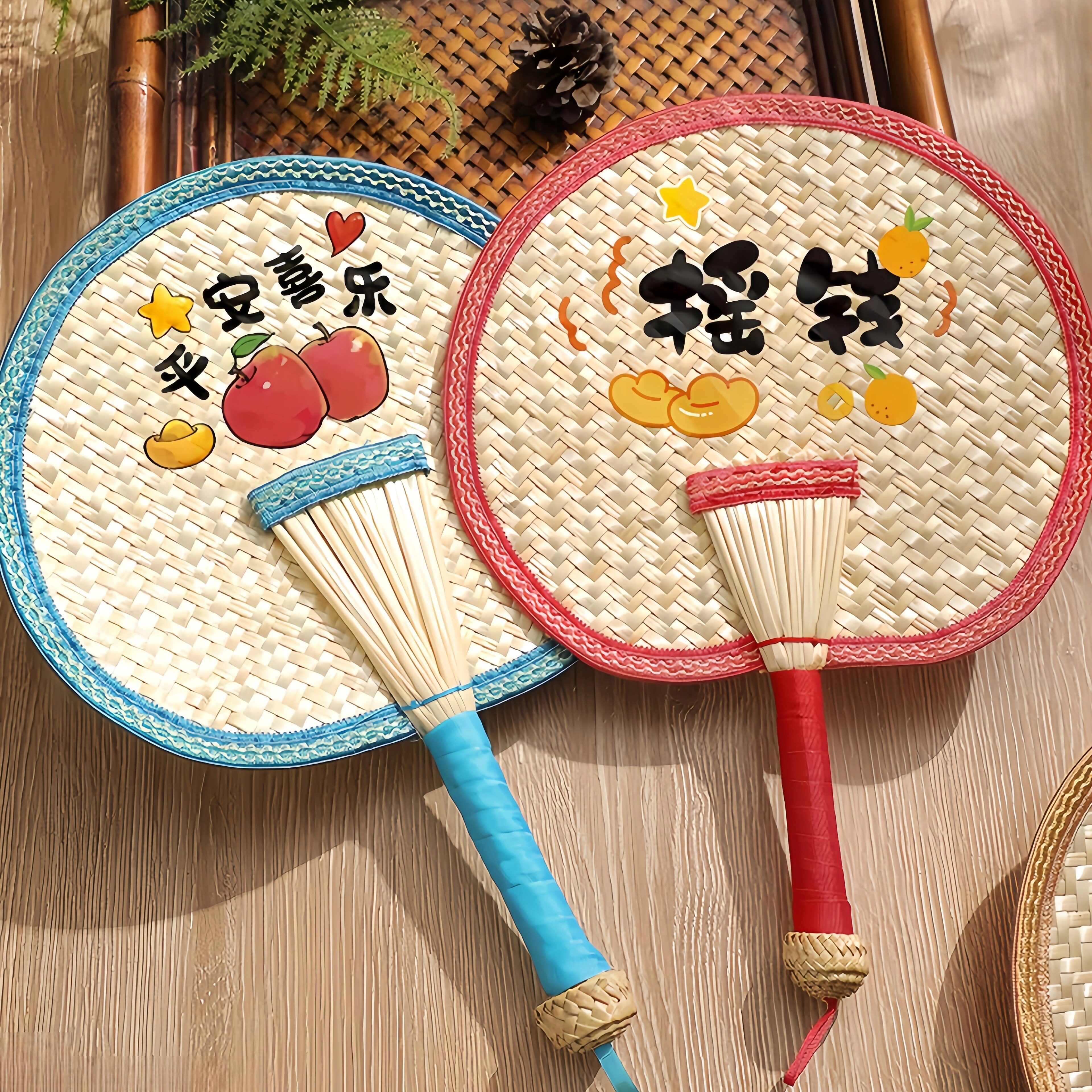 这款蒲扇也太适合夏天了吧!