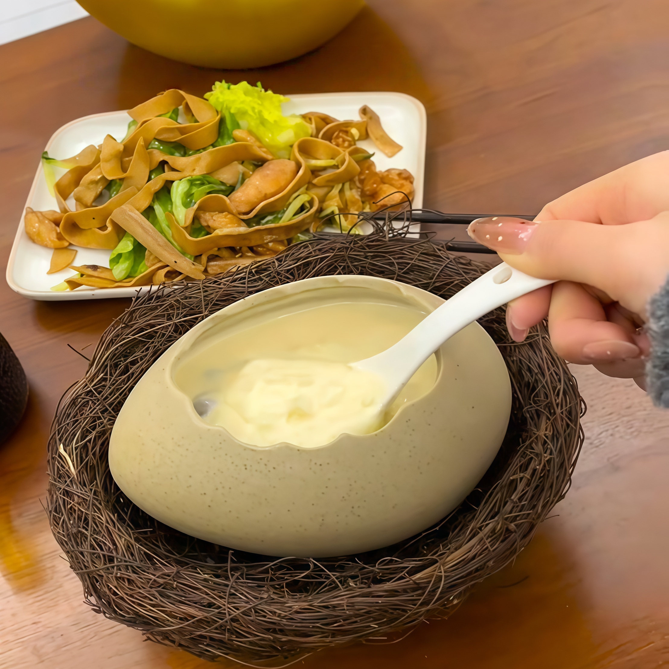 拿这个碗去食堂干饭回头率好高