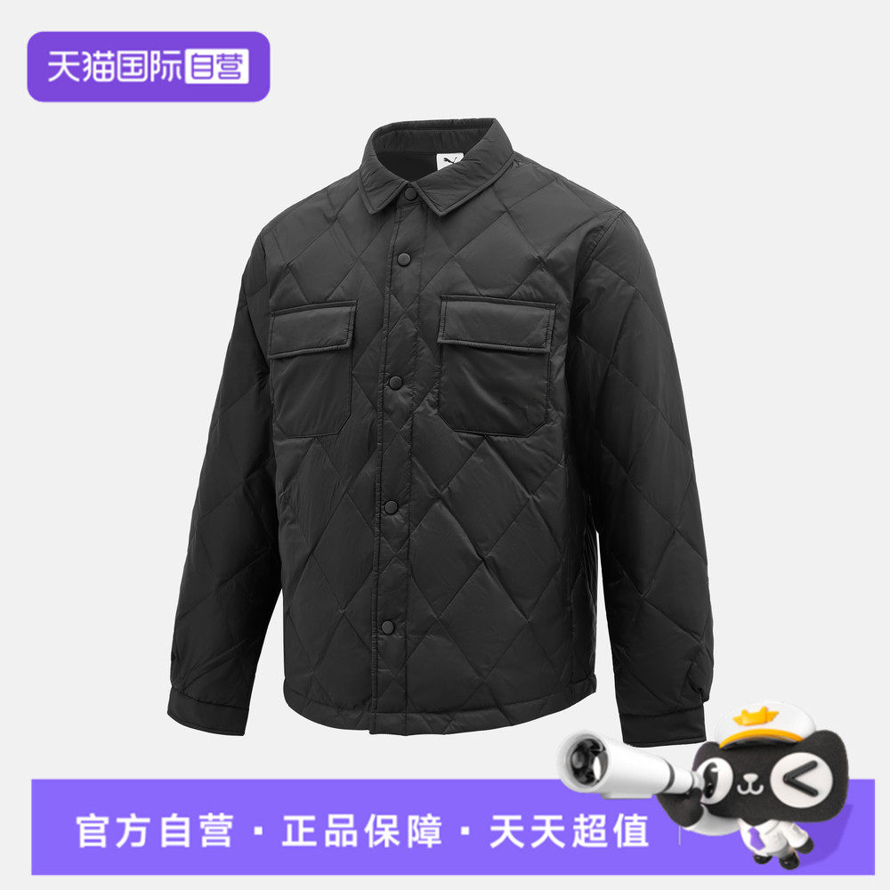 【自营】puma彪马男子WINTERIZED Shirt Down运动羽绒服63576101
