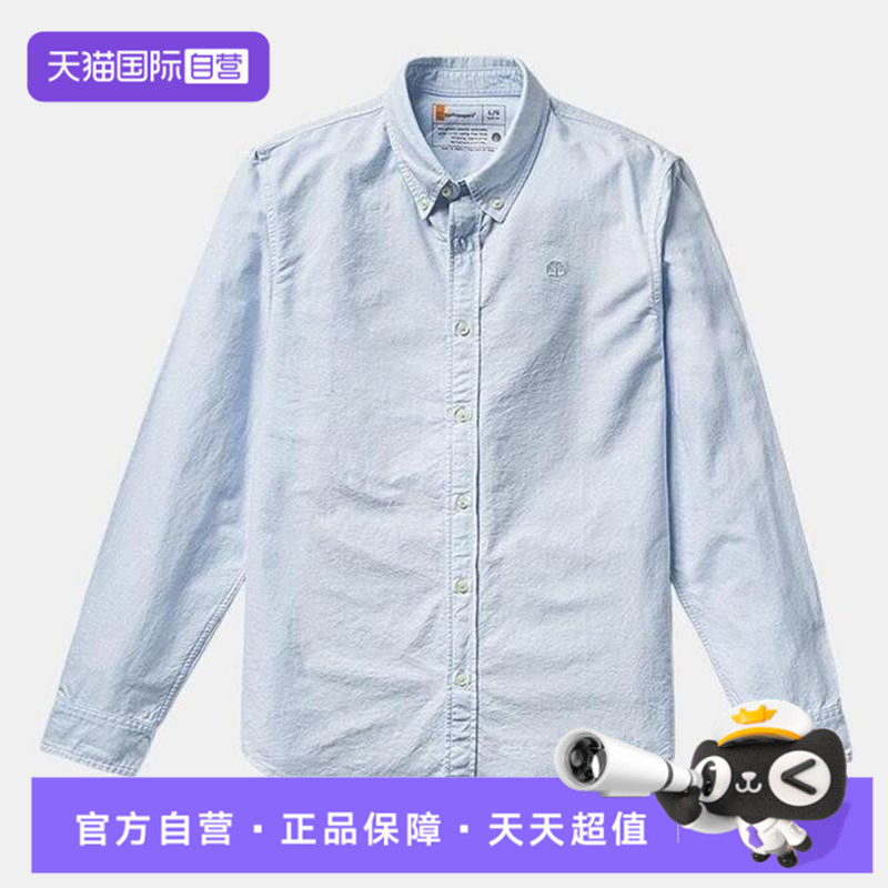 【自营】添柏岚男子LS Oxford Shirt Slim长袖运动衬衫A2ARQ-B02