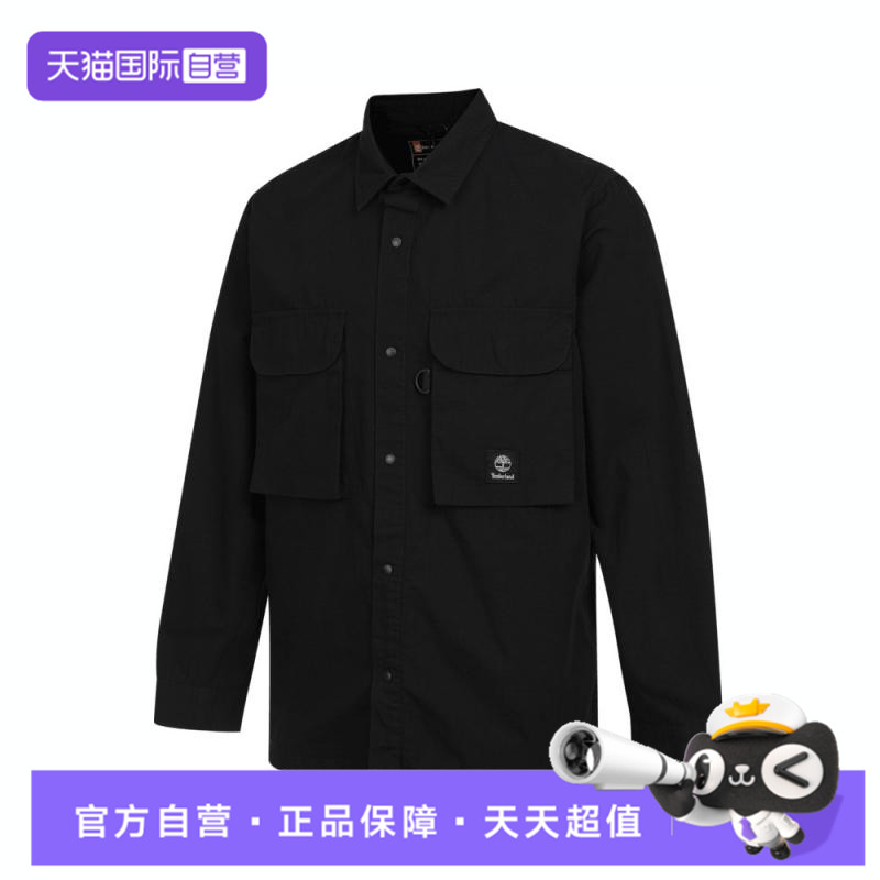 【自营】添柏岚男子Overshirt运动休闲长袖衬衫A69SB-001
