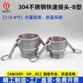 304不锈钢快速接头阴端外丝外螺纹可焊接钢管铁管快速连接活接头