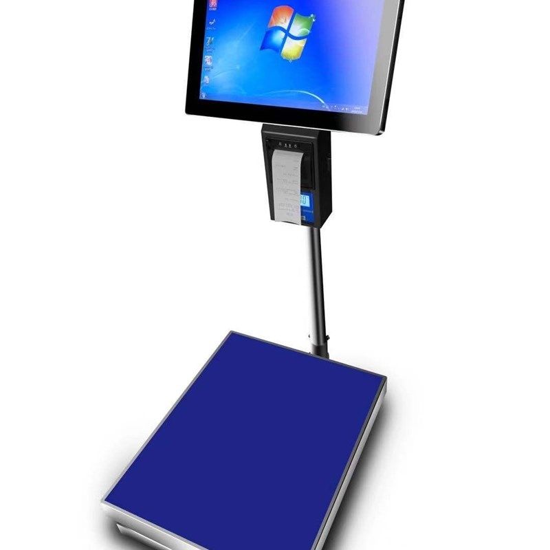 打印电子台秤地磅收银称重一体机溯源农贸落地称商用无线电脑pc秤