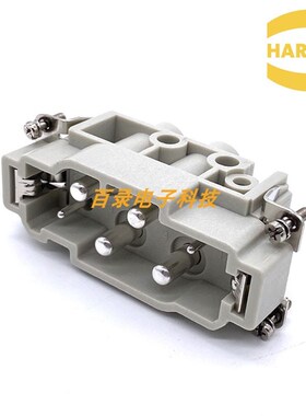 HARTING连接器 09380062601 HAN K 4/2 M 大电流80A 4芯哈丁浩亭