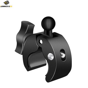 17mm球头支架金属快拆大力夹底座固定铝合金车载手机导航支架20mm