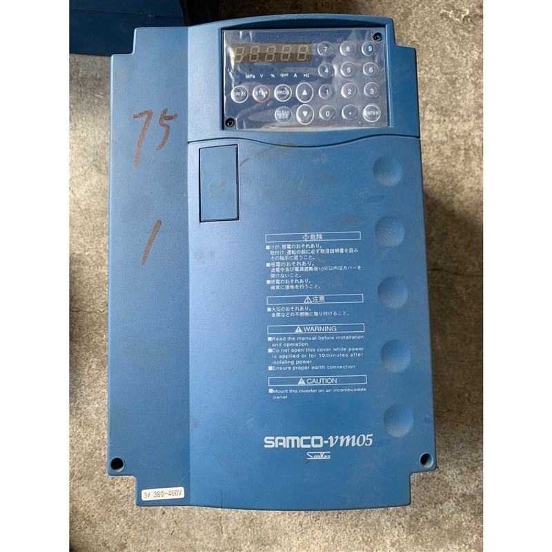三肯变频器VM05-15K 380V 15KW 二手拆机,现