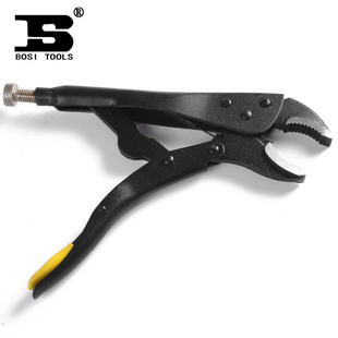 波斯发黑圆咀圆嘴大力钳10寸夹持夹具固定钳子