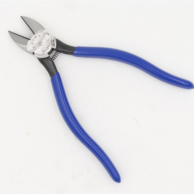 日本马牌迷你剪钳N205S/N206S/N207S斜口钳日式偏口钳电工斜嘴钳