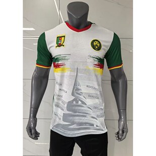 2526赛季喀麦隆二客球迷版足球服球衣短袖上衣