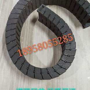 工程拖链雕刻机尼龙拖链电缆拖链坦克链静音拖链消音拖链25