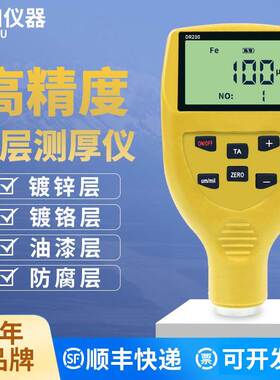 东如DR230涂层测厚仪汽车漆面检测仪镀层厚度测量DR220漆膜2000UM