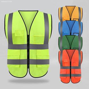 新保安员背心交通反光物业小区安保工作服装秩序维护值班巡逻马甲