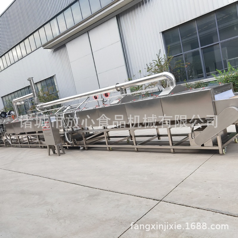 全自动烤蜜薯线 自动化烤红薯设备 烤蜜薯流水线