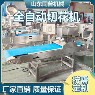 全自動切花機 定制切菱形花機器廠家 食品切花機械加工專用設備