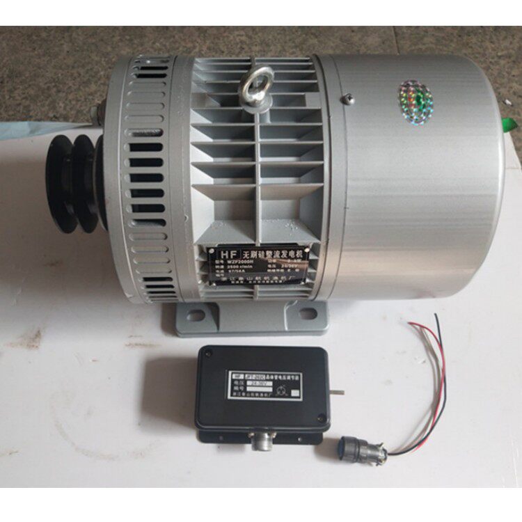 浙江象山航帆渔机厂硅整流发电机36V2000W电机36V2000W