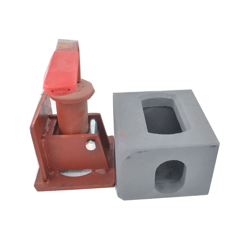 集装箱托车扭锁 平板车挂锁 平板集装箱固定件