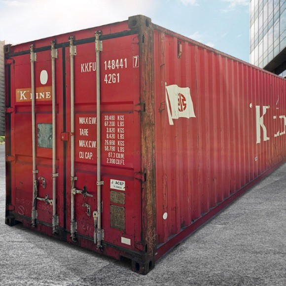 40GP干货箱12米标准海运散货集装箱海运杂货集装箱