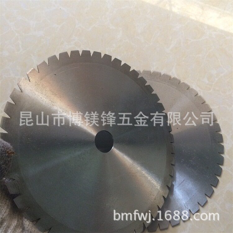 博镁锋齿型圆刀片木工用刀不锈钢木用锯片18寸圆锯片锋利耐用现货