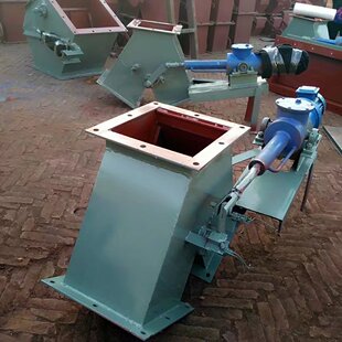 手动启动三通阀分料器粉尘下料器碳钢Y型粉料器不锈钢三通阀