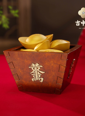 吉中吉·铜 x 妈祖文创《日进斗金》铜摆件文创家居桌面装饰品