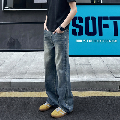 QUALCOMM秋冬爆款百搭直筒长裤