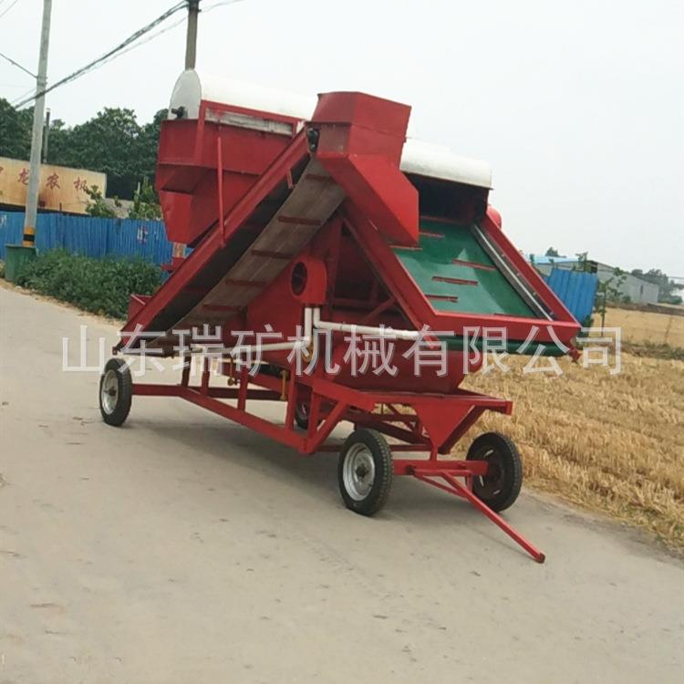 货供应花生摘果机大花生脱果机田间灵活移动干湿两用打果机