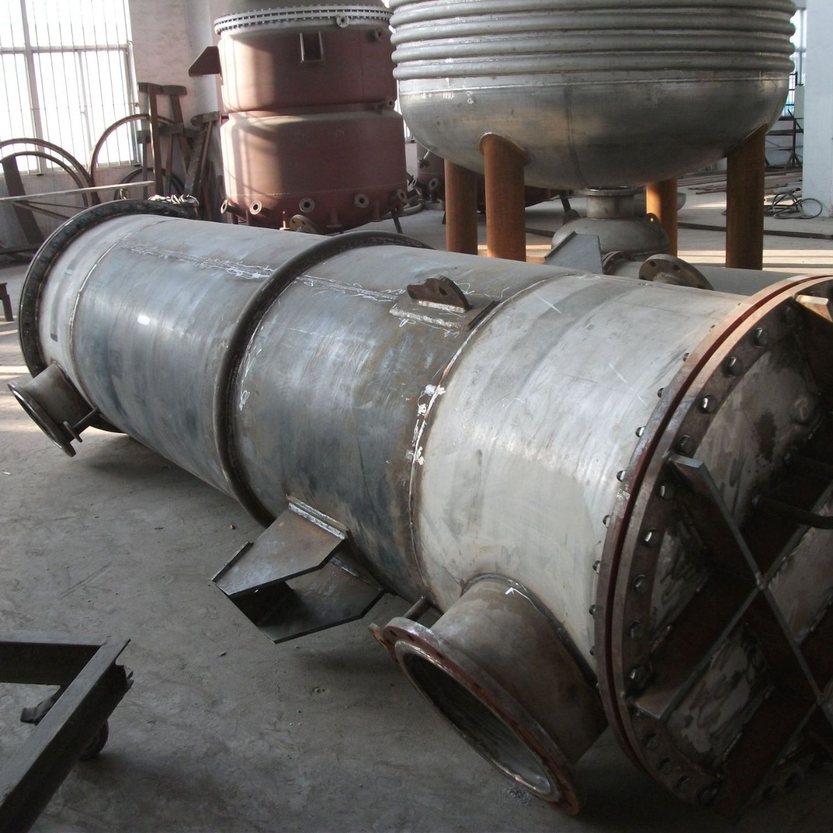 厂家专业制造列管式冷凝器 蒸发式换热降温设备列管冷凝器