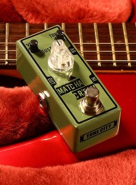 TONE CITY® Matcha Cream经典奶油Fuzz法兹效果器