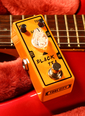 TONE CITY® Black tea 纯模拟 英式AC风格 失真效果器