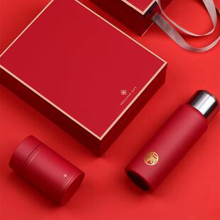 绿茶包装盒空礼盒不锈钢茶叶罐旅行茶杯组合套装红茶茶叶礼盒空盒