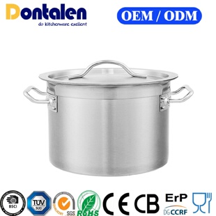 下沉式 05款 锅盖双耳锅复合底受热快不锈钢矮身锅全套汤桶多功能