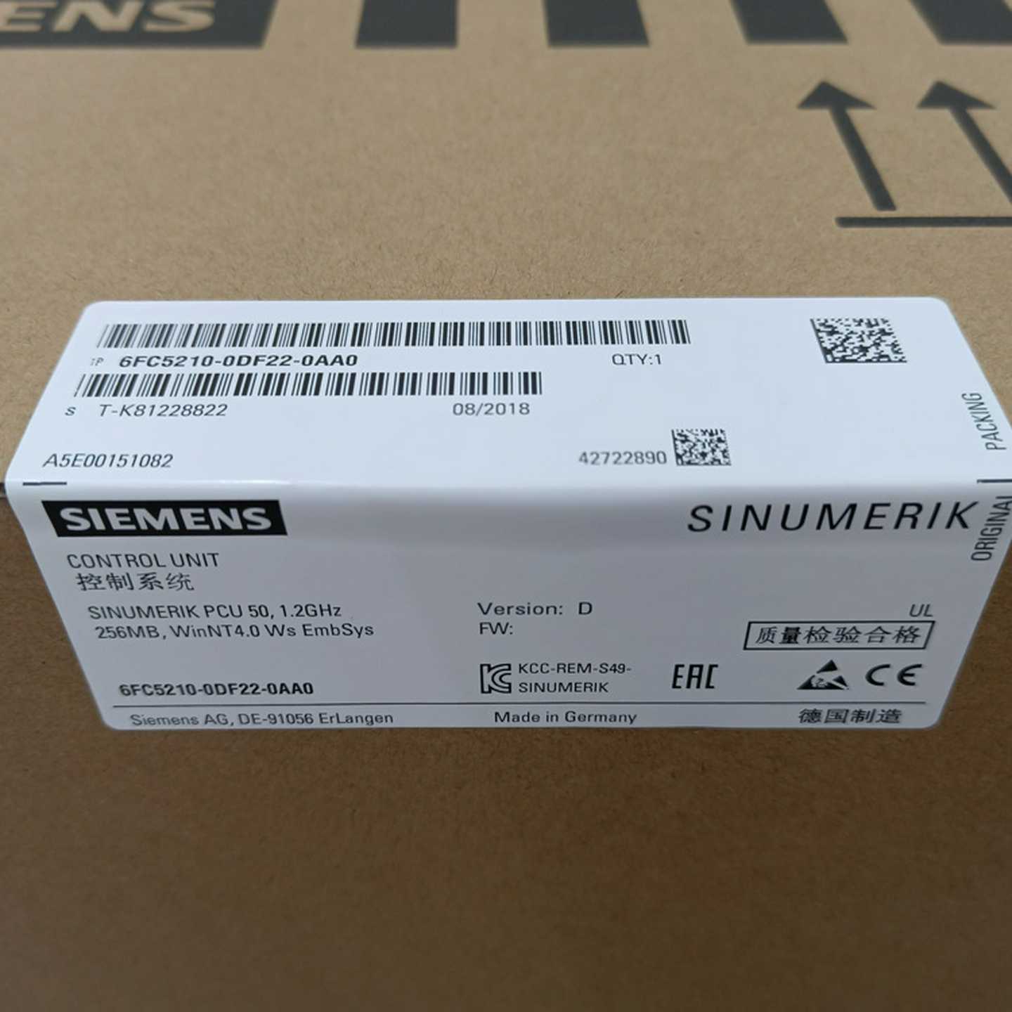 A5E30947477-H3全新原装DC24V/150W PCU50电源模块