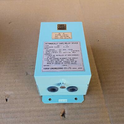 NEW TORAY ENGINEERING SR11C INTRINSICALLY SAFE RELAY DEVICE