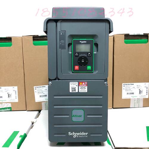 议价施耐德通风机水泵变频器ATV610U55N4三相380V 5.5KW全新现货