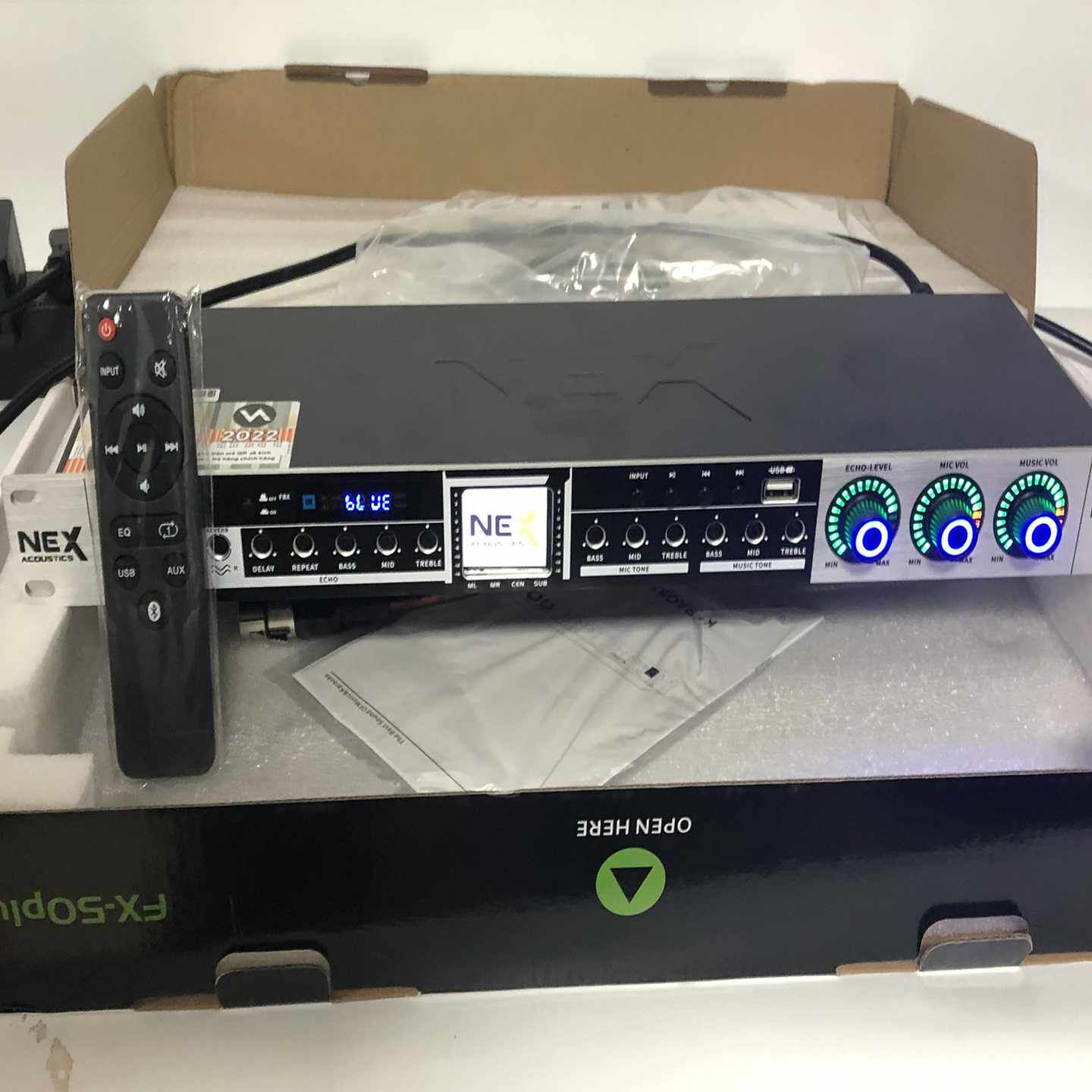 询价JBL同款前级效果器混响一键防啸叫蓝牙USB带遥控器中置和超