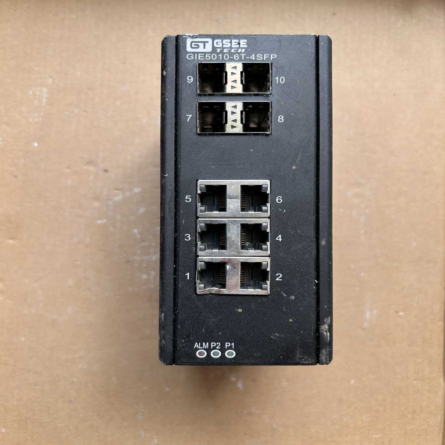 咨询-GSEE吉诺工业级交换机GIE5010-6T-4SFP,6网