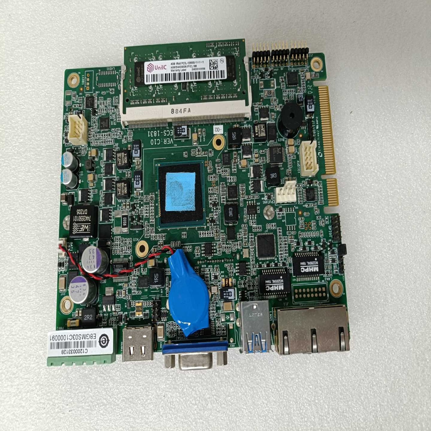 咨询-ECS-1831VER：C10主板，