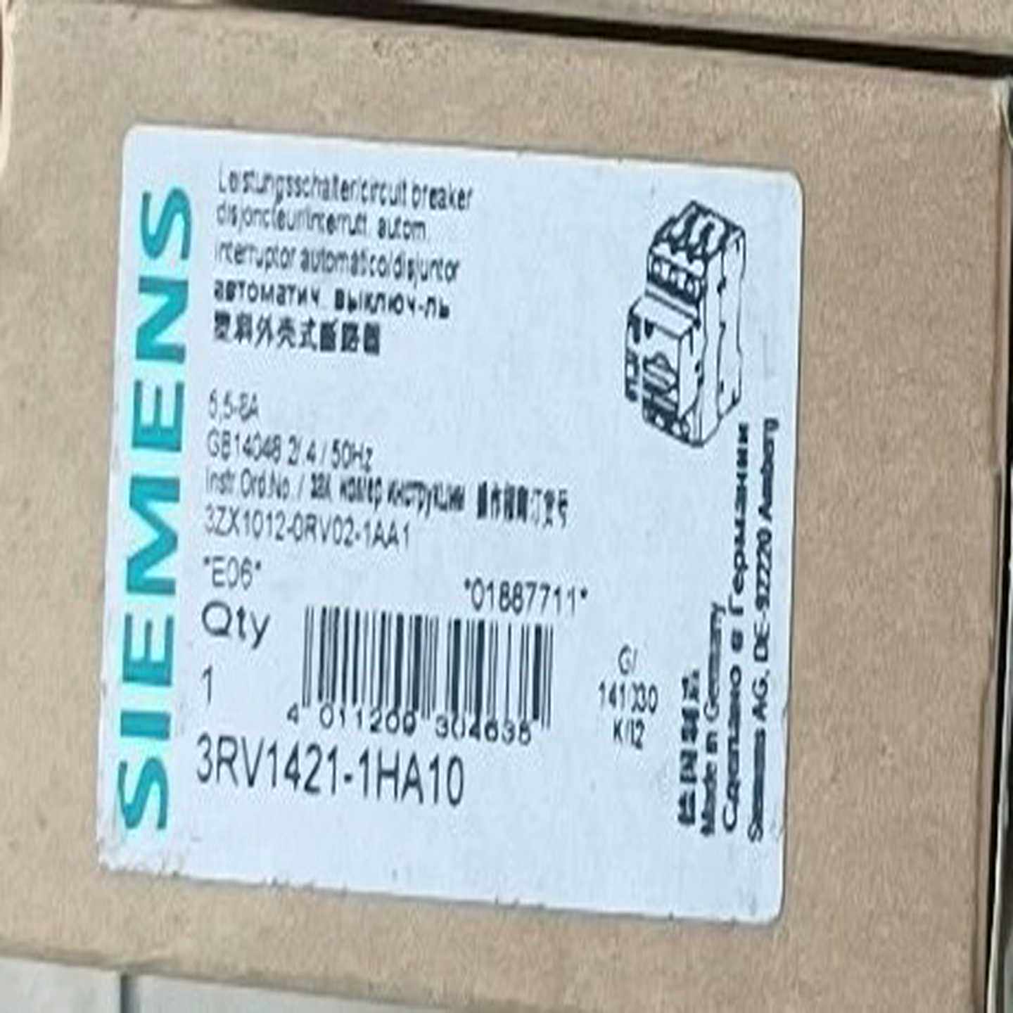 3RV1421-1HA10  低压断路器！库存货！~询价