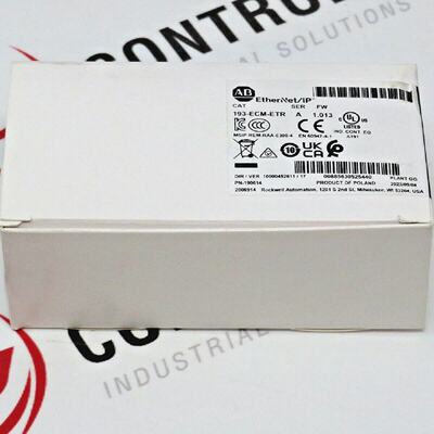 AllenBradley 193ECMETR E300 EtherNetIP Communication Module